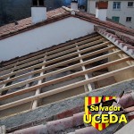 Rénovation toiture à Sorède (66) par l'Entreprise Salvador Uceda - charpente